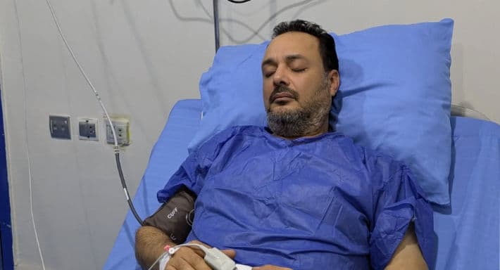 تحسن صحة سامح صفوت بعد ذبحة