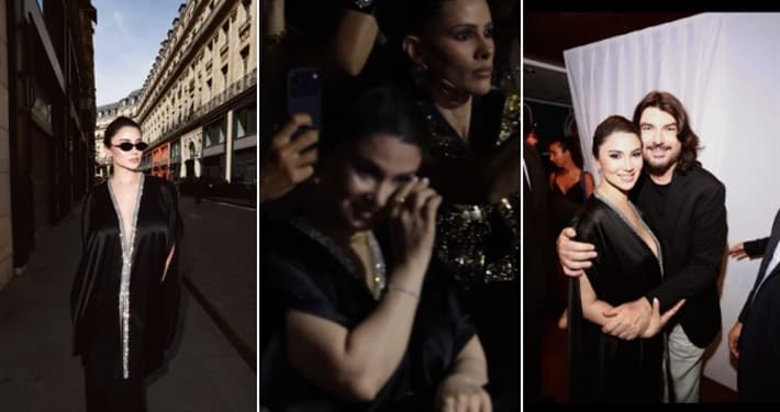 Hoda El-Ettaby Cries During Stéphane Rolland's Paris Fashion Week Show Due to Dalida's Songs