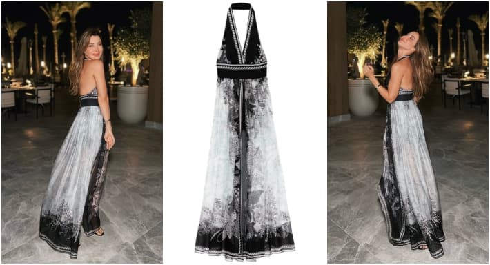 Nancy Ajram's summer silk dress costs 150,000 EGP