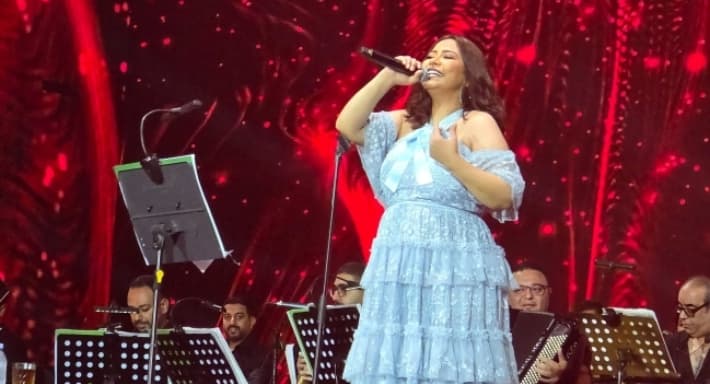 Sherine Abdel Wahab Debuts "Bahria" Live