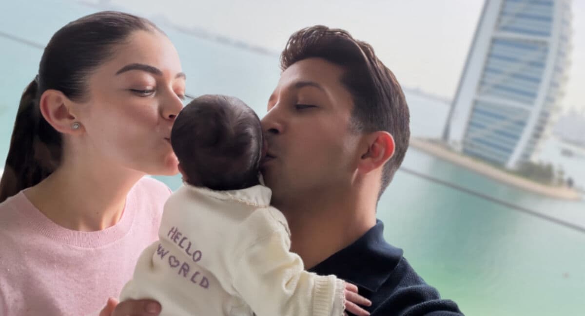 Laila Ahmed Zahir and Hisham Gamal Announce Birth of Their First Daughter