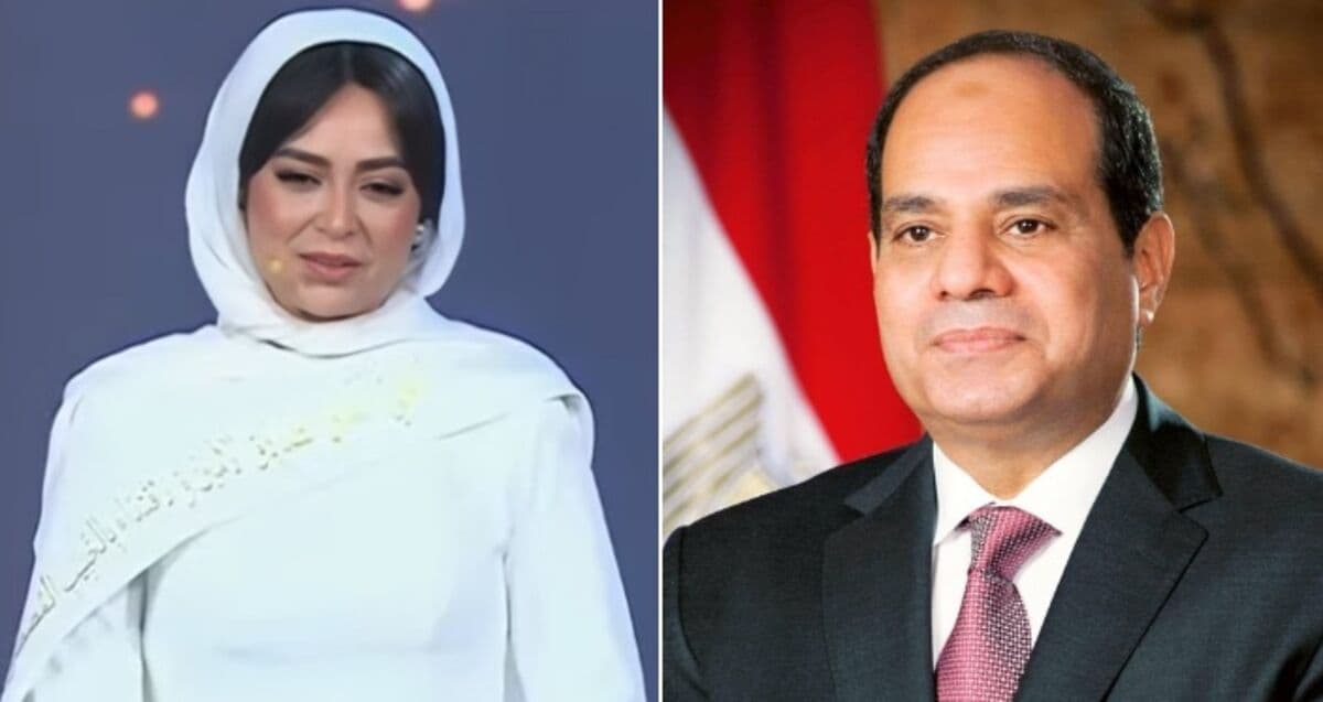 President El-Sisi prays for Heba Magdy