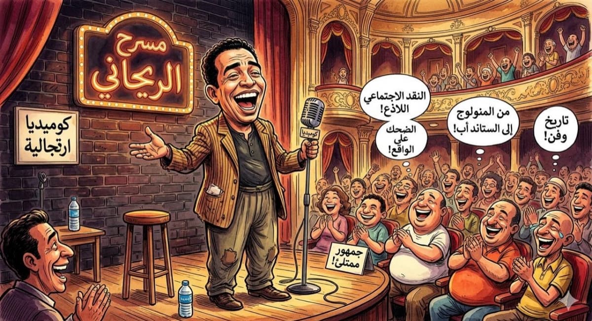 صناع الضحك الارتجاليون فن الستاند أب
