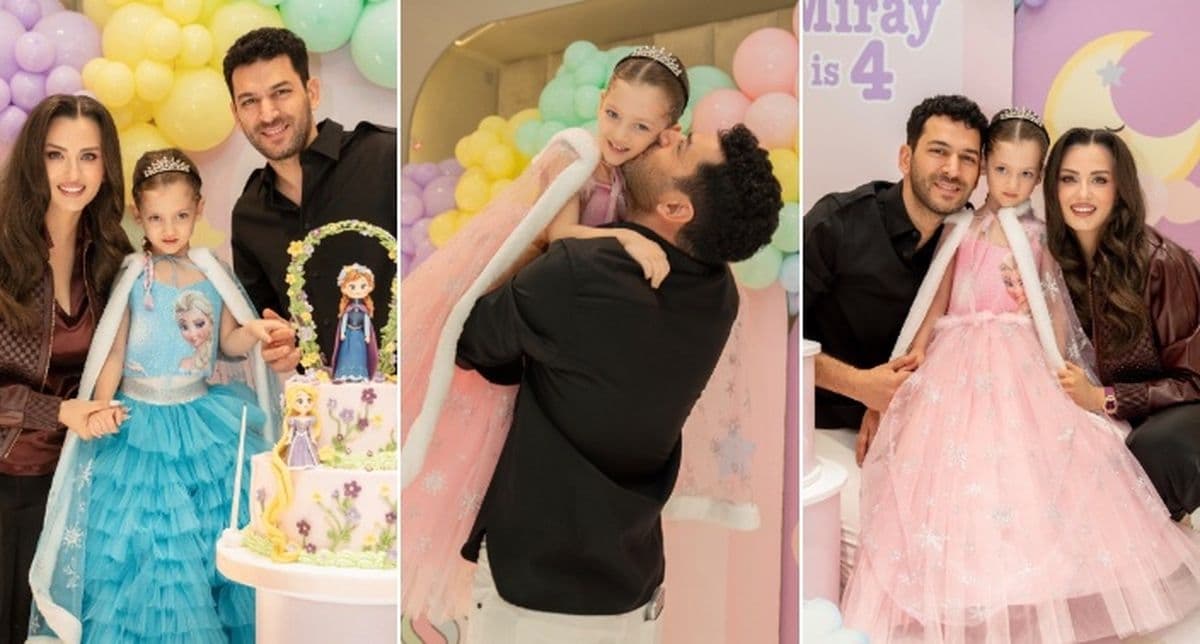 Murad Yıldırım's daughter celebrates birthday in Elsa costume