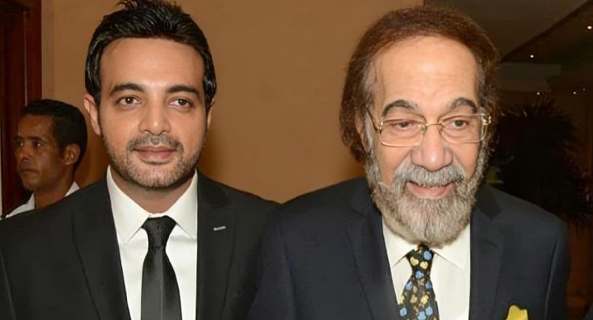 عمرو محمود ياسين يحيي ذكرى والده