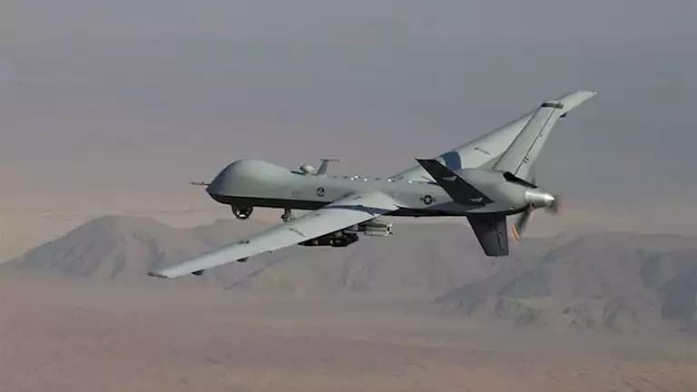 Drone shot in Soran Erbil ignites fire
