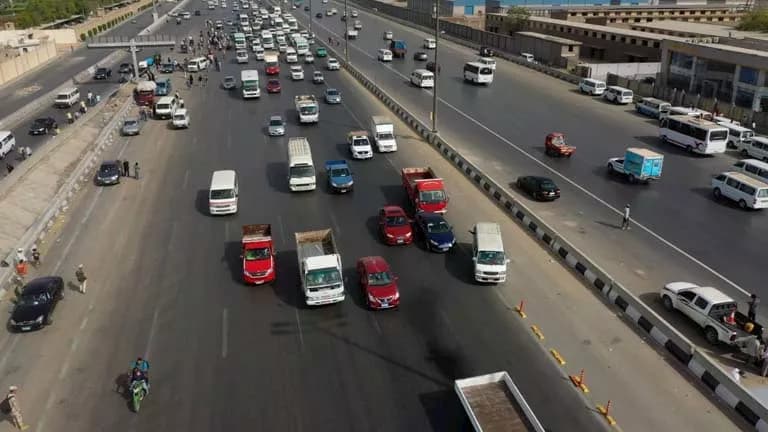 Vehicle crashes into BRT lane barrier