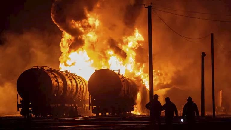 Russia targets Odessa logistics site