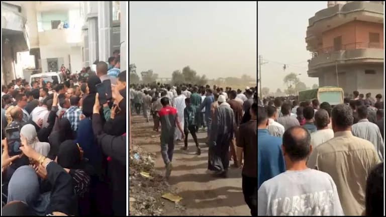 صلاة الجنازة على إكرامي ضحية حادث السودان