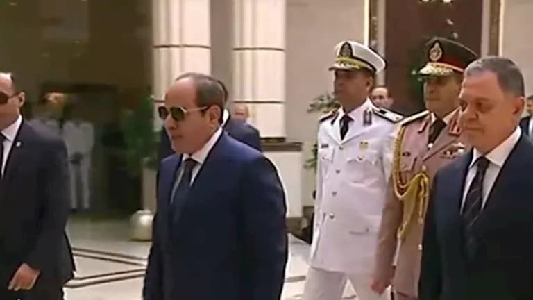 President el-Sisi attends police graduation
