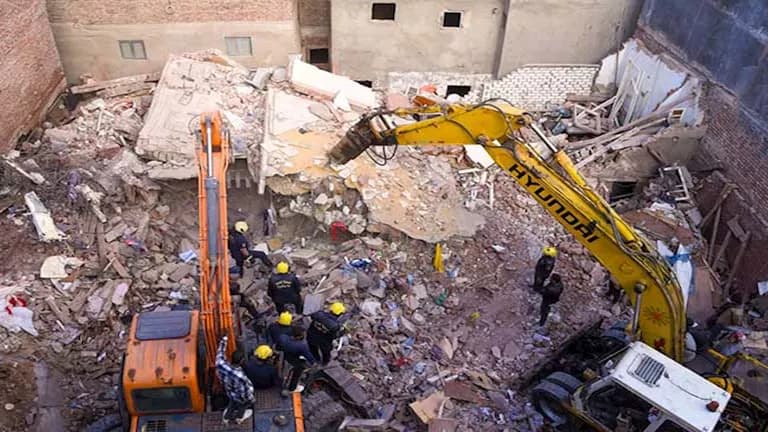 Support Efforts for Alexandria Building Collapse
