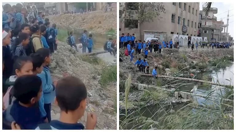 رحلة خطرة لطلاب الصفاصيف