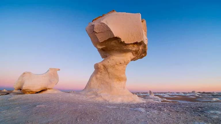 Seven unusual natural sites in New Valley