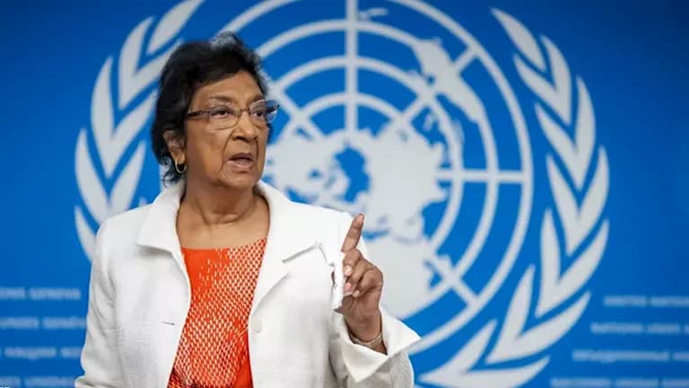 Israel blames Gaza for genocide narni Pillay 2026 Peace Prize winner