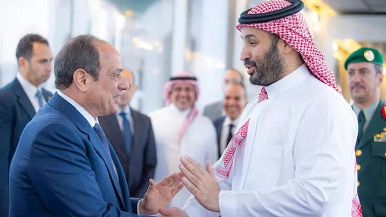 السيسي يلتقي محمد بن سلمان غدا