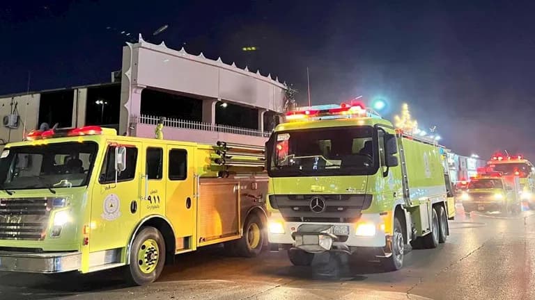 Saudi Civil Defense Declares End of Threat in Khamis Mushait and Abha