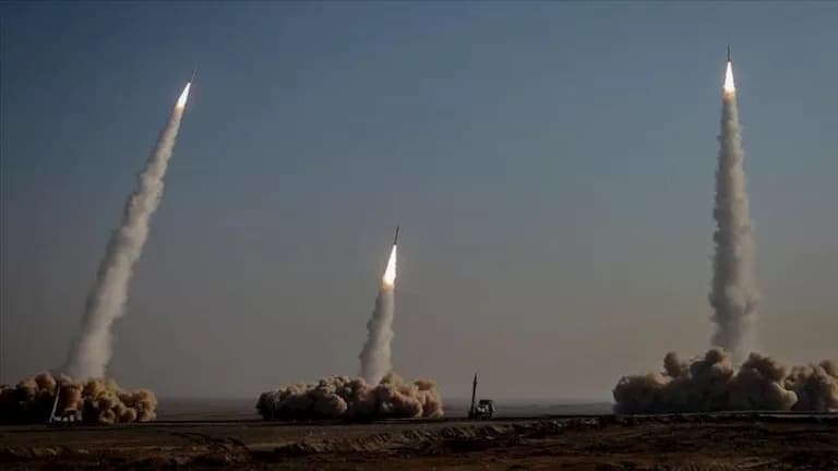 Iran Launches Rockets from Lorestan