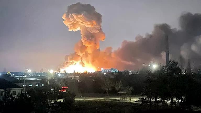 Kyiv rocked by explosions during air alerts