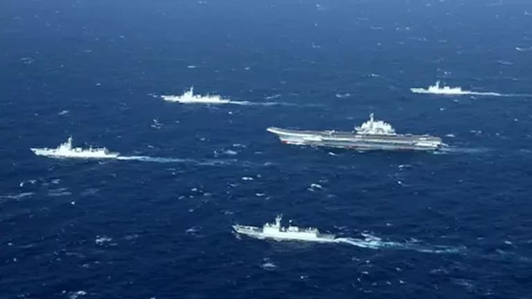 Chinese military near Taiwan Responds
