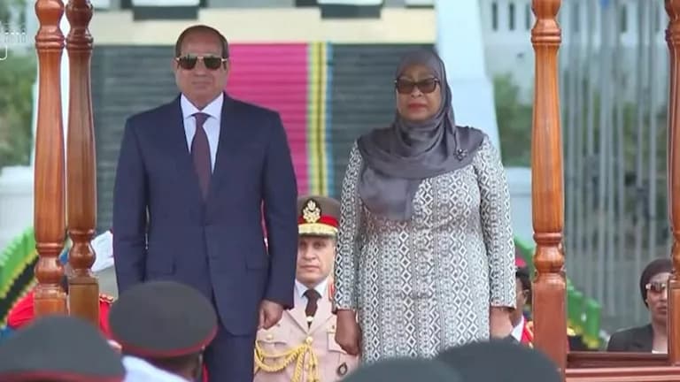 محطات التعاون الاقتصادي بين مصر وتنزانيا بعد زيارة السيسي