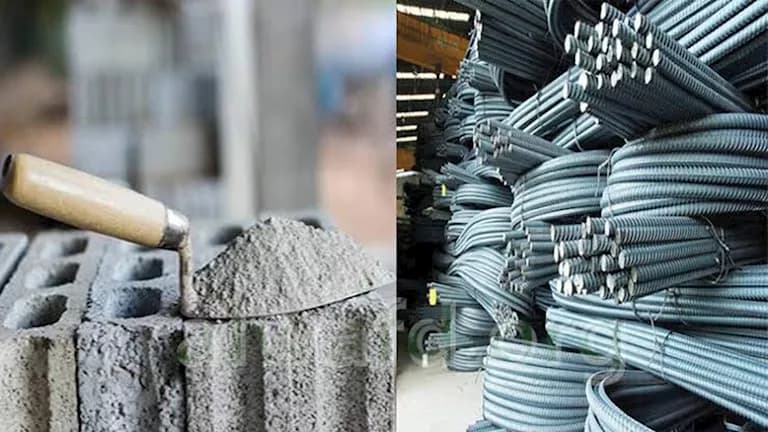 Steel and cement prices climb on markets