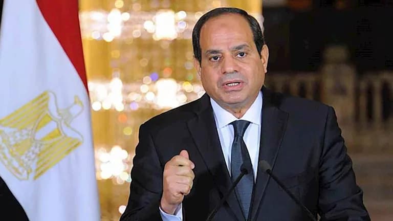 السيسي يؤكد إدانة مصر للاعتداء الإيراني على الكويت
