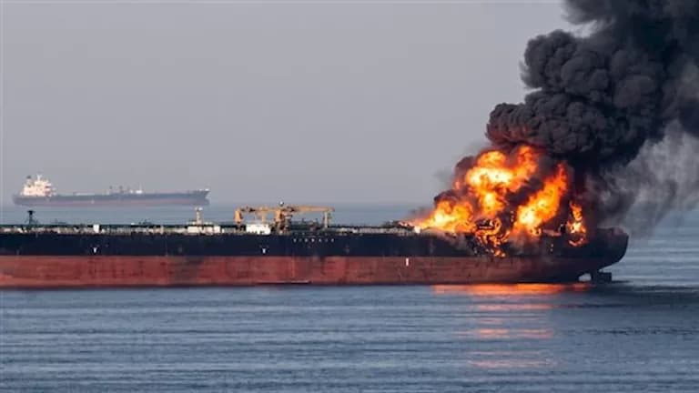 Saudi Arabia Incelia tanker attacked