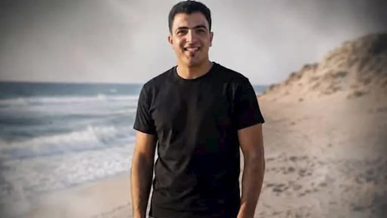 Young man swept by Mediterranean waves