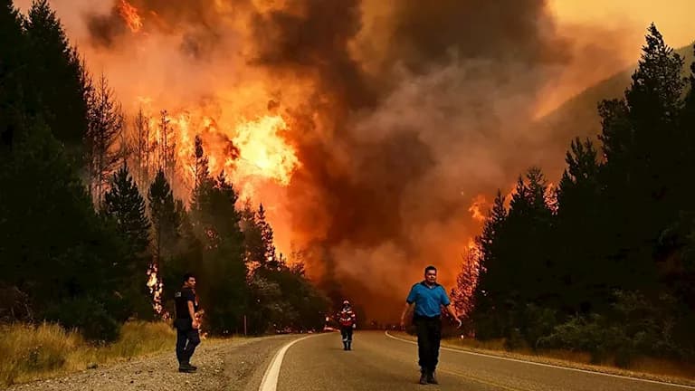 Massive Fires Force Evacuations in France and Spain
