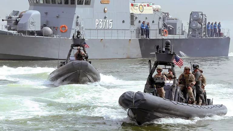 U.S. Army Reports Iran's Blockade Continues