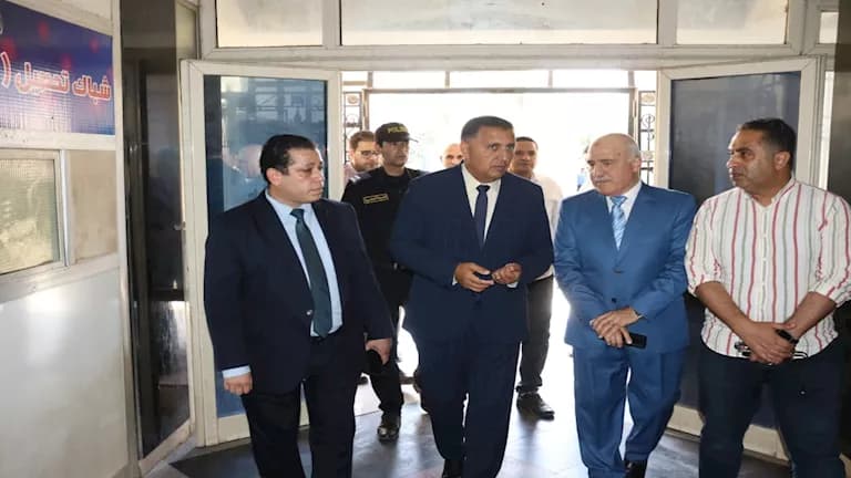 Qalyubia Governor Monitors Benha Evening Clinics