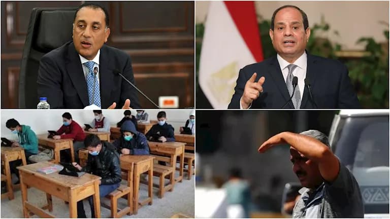 أبرز أحداث 8 ساعات بمافيه استقبال السيسي لرئيس مدغشقر والطقس الحار