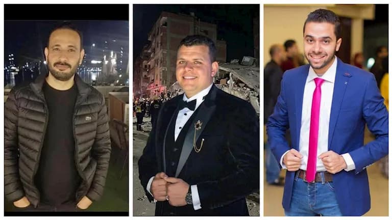 Photos of Zefta building victims