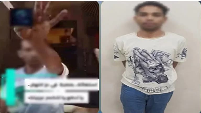 ضبط سائق مخالف يهدد مواطنا في العجوزة