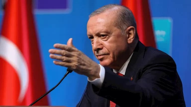 أردوغان يحذر من تقويض فلسطين