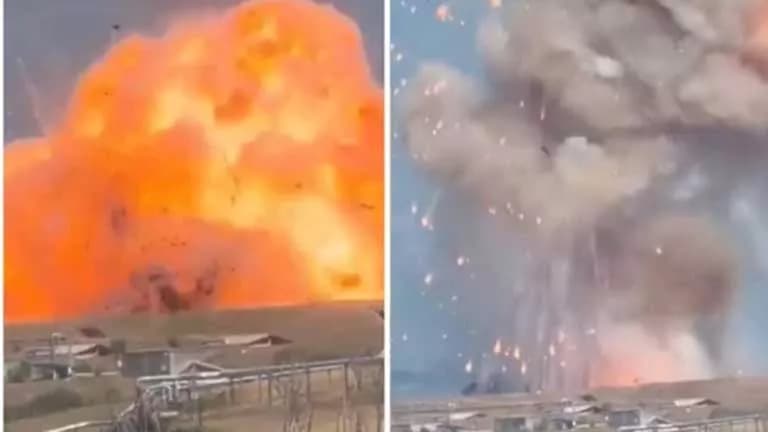 انفجار في مصنع ذخيرة قرب روما