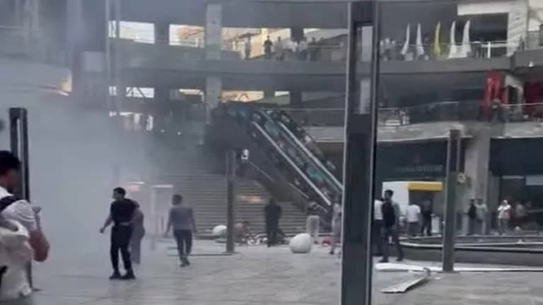 صور تظهر آثار انفجار بمول بالقاهرة الجديدة