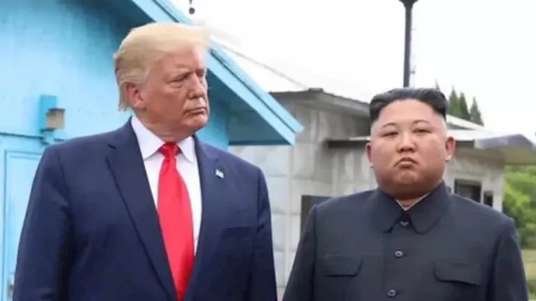 Trump posts picture with North Korean leader confirms strong ties
