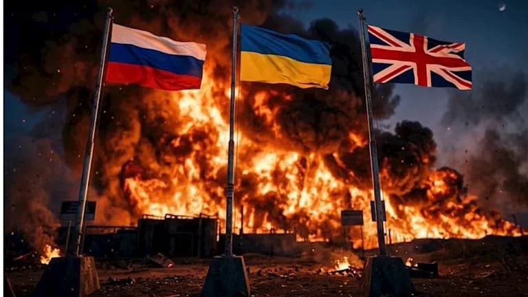 Russia warns Britain after drone attack