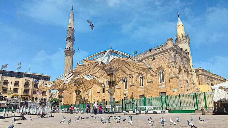 Al-Hussein Mosque hosts Sufi Prophet's Birthday procession