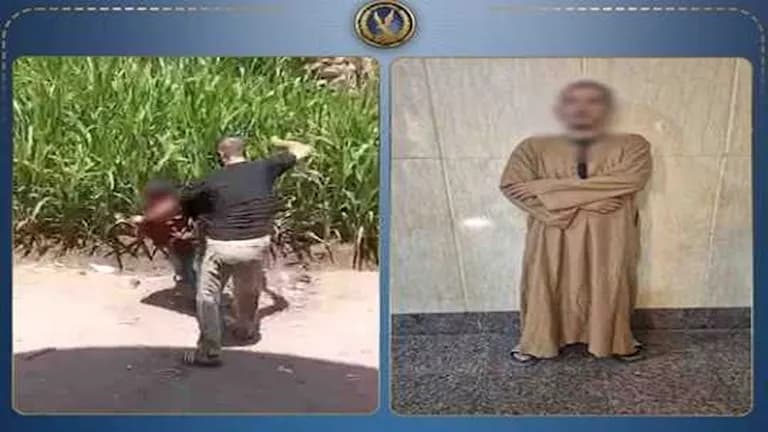 أب يعتدي على ابنه في البدرشين لزيارته منزل والدته