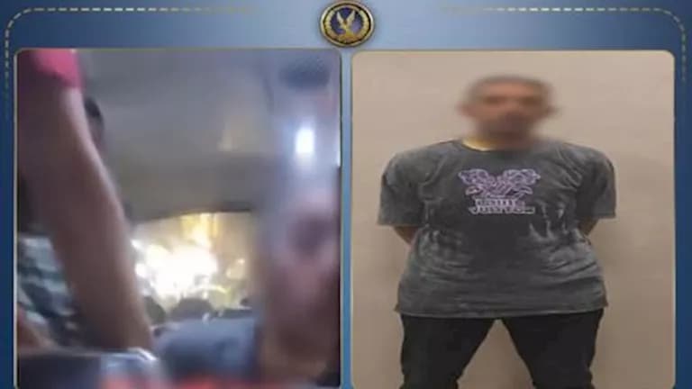 راكب مخمور يعتدي على السائق والركاب في المنتزه