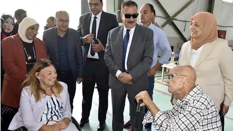 توظيف ذوي الإعاقة السمعية في مصنع ببورسعيد