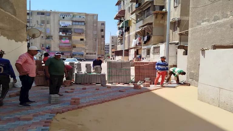 مشروعات المرافق تغير وجه 4 مناطق ببورسعيد
