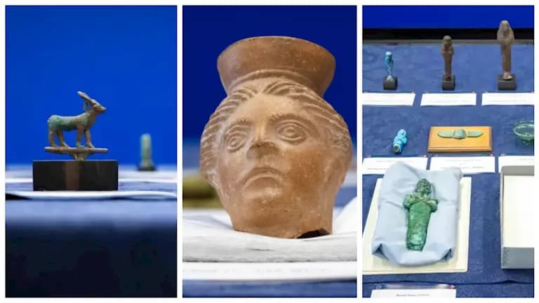 America returns 48 Egyptian artifacts