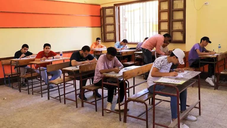 Arabic exam for 2026 secondary stage begins