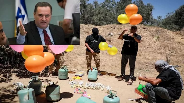 Gaza balloons trigger Israeli response