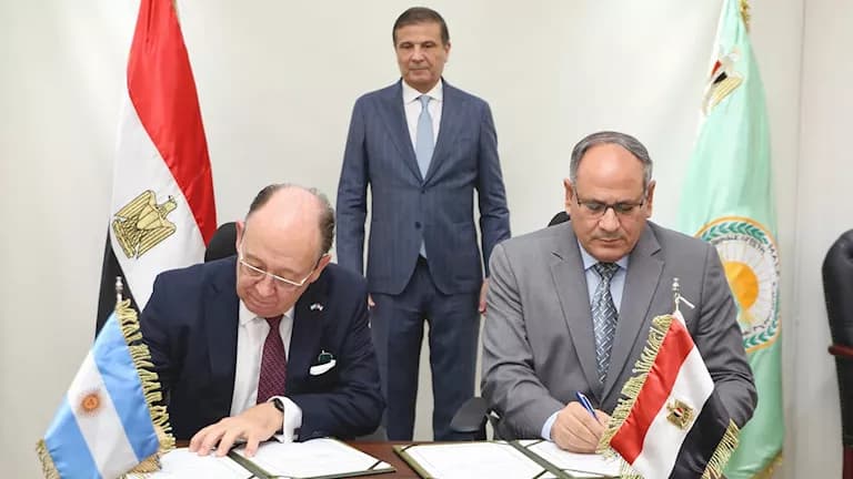الزراعة تتعاون مع الأرجنتين على أصناف مقاومة وتقنيات ري