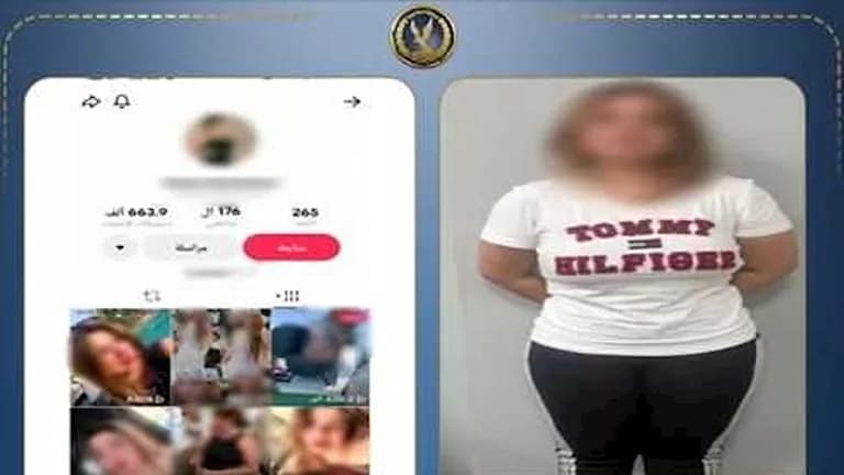 ضبط منشئة محتوى بعد فيديوهات رقص غير لائقة بالدقهلية