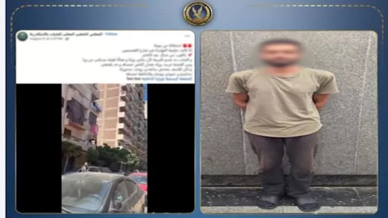 Fugitive Alexandria harassment suspect flees upon seeing camera
